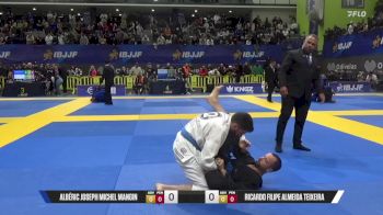 Ricardo Filipe Almeida Teixeira vs Albéric Joseph Michel Mangin 2025 European Jiu-Jitsu IBJJF Championship