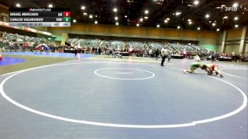 157 lbs Consi Of 32 #2 - Israel Mercado, Oakdale vs Carlos Valdeviezo, Poway