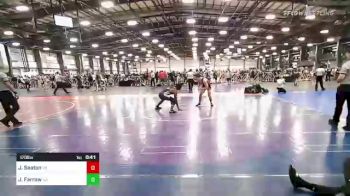 170 lbs Consi Of 32 #1 - Josh Seaton, VA vs Jadan Farrow, NJ