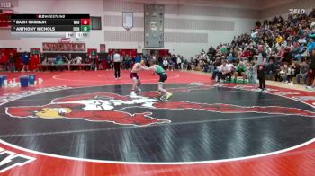 133 lbs Quarterfinal - Anthony Nichols, Edina vs Zach Skoblik, Wabasso