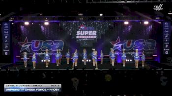 University Cheer Force - Frost [2026 L2 Junior - Small Day 3] 2026 USA All Star Super Nationals