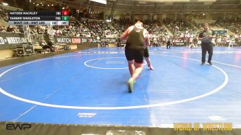 Consi Of 8 #1 - Hayden Rackley, Cowboy Wrestling Club vs Tanner Singleton, Purler Wrestling