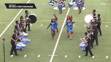 EN-RICH-MENT Drumline at 2025 Bluecoats Opening Night Community Celebration