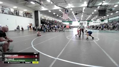 90 lbs Cons. Round 2 - Joshua Laney, Terminator Wrestling Academy vs Tim Rallo, Wentzville Wrestling Federatio