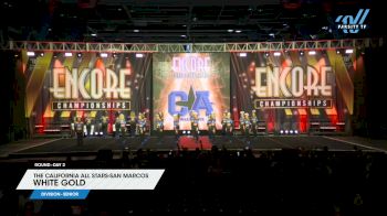 The California All Stars-San Marcos - White Gold [2024 L1 Senior Day 2] 2024 Encore Grand Nationals