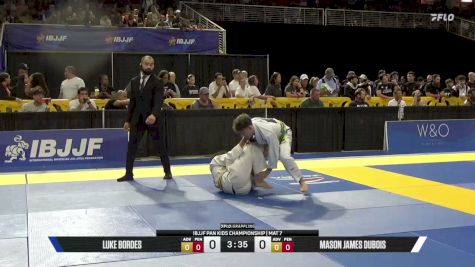 Luke Bordes vs Mason James DuBois 2026 Pan Kids Jiu-Jitsu IBJJF Championship