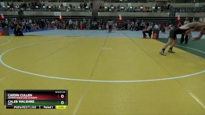 Round 3 - Caleb Walshire, BAM vs Carsin Cullen, Askren Wrestling Academy