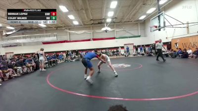 175 lbs Finals (8 Team) - Bennan Lopez, DouglasWY vs Colby Milnes, Wheatland