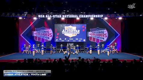 Cheer Athletics - Youth Lime [2026 L1.1 Youth - PREP - Medium] 2026 NCA All-Star National Championship