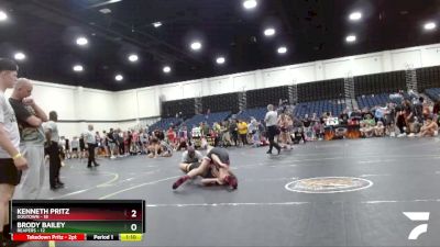 155 lbs Round 2 (4 Team) - Kenneth Pritz, Dogtown vs Brody Bailey, Reapers