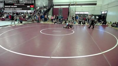 119 lbs Semis - Roselane D. Verrett vs Shelby Helmin, Highway Wrestling