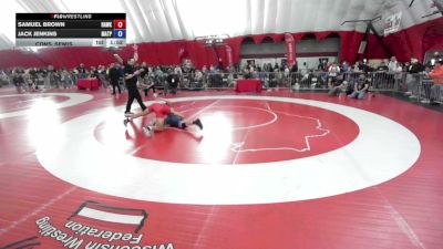140 lbs Cons. Semis - Samuel Brown, HAWK vs Jack Jenkins, MATPAC