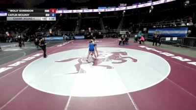 165 lbs Champ. Round 1 - Caitlin Mcilroy, Minisink Valley vs Molly Sorenson, Homer