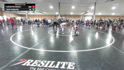 90 lbs Consi Of 8 #2 - Justin Fetterolf, Gordon vs Seth Sterling, Jim Thorpe