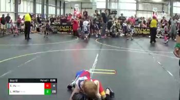 43 lbs Finals (8 Team) - Elyse Vu, East Kansas Eagles vs Liam Miller, Iowa Elite