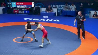 55 kg Finals 1-2 - Eldaniz Azizli, Azerbaijan vs Poya Soulat Dad Marz, Iran