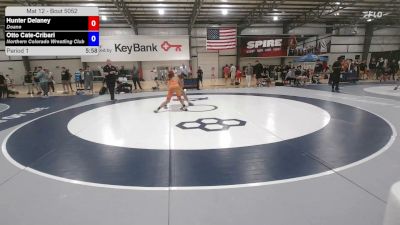 67 lbs Champ. Rd Of 32 - Hunter Delaney, Doane vs Otto Cate-Cribari, Northern Colorado Wrestling Club
