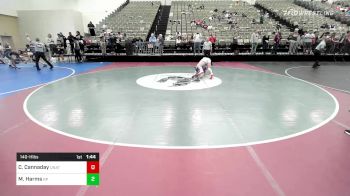 140-H lbs Quarterfinal - Cameron Cannaday, Unattached vs Mayson Harms, Roselle Park