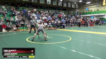 120 lbs Champ. Round 3 - Grey Burnett, Perrysburg vs Jayson Hunter, Kettering Fairmont