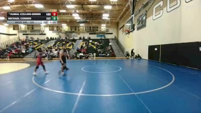 126 lbs Quarterfinal - Kamal Collins-Green, Dallas Kimball vs Michael Conner, Plano East