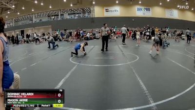 76 lbs Round 1 (6 Team) - Dominic Velardi, Brawler Elite vs Mason Akrie, New Kent WC