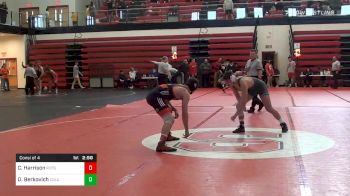 157 lbs Consolation - Cody Harrison, Rutgers vs David Berkovich, Columbia