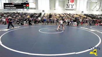 152 lbs Cons. Round 3 - Jacob Eaves, Penn Yan Wrestling Club vs Joshua Flores, Club Not Listed