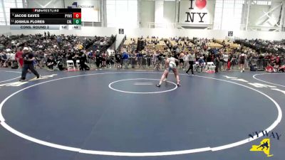 152 lbs Cons. Round 3 - Jacob Eaves, Penn Yan Wrestling Club vs Joshua Flores, Club Not Listed