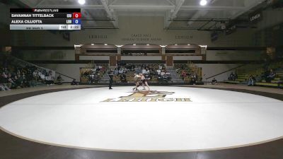 124 lbs Rr Rnd 3 - Savannah Tittelback, East Stroudsburg vs Alexa Cilliotta, Lehigh