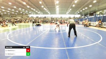 107 lbs Consi Of 16 #2 - Daisey Hawkins, RI vs Ollie Weiland, GA