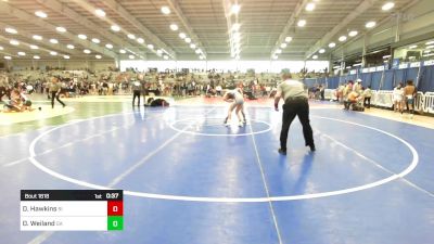 107 lbs Consi Of 16 #2 - Daisey Hawkins, RI vs Ollie Weiland, GA