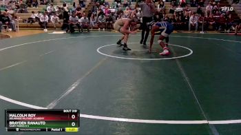 157 lbs 1st Place Match - Malcolm Roy, Delaware Military Academy vs Brayden Ranauto, Saint Marks H S