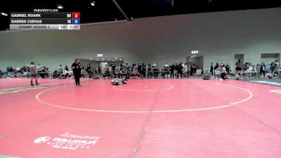 58 lbs Champ. Round 1 - Gabriel Roark, MO vs Darren Cuevas, OK