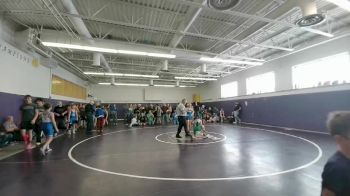 84 lbs Champ. Round 1 - Tucker Bass, Shoshoni Junior High School vs Grey Francis, Lander Middle School