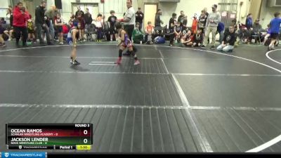 48 lbs Round 3 (6 Team) - Ocean Ramos, Scanlan Wrestling Academy vs Jackson Lender, NOVA Wrestling Club