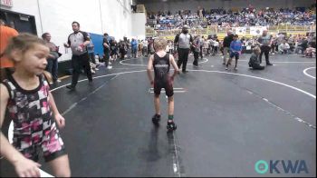 52-55 lbs Rr Rnd 1 - Milaya Medrano, Cowboy Wrestling Club vs Mason Shumaker, F-5 Grappling