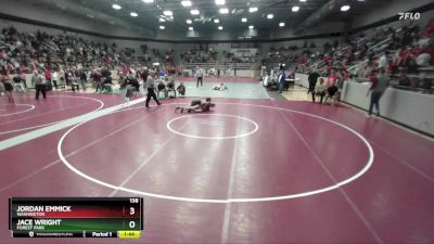 138 lbs Quarterfinal - Jace Wright, Forest Park vs Jordan Emmick, Washington