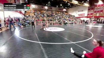 135 lbs Champ. Round 2 - Rose Stanislaw, Sheridan vs Zuri Saunders, Central