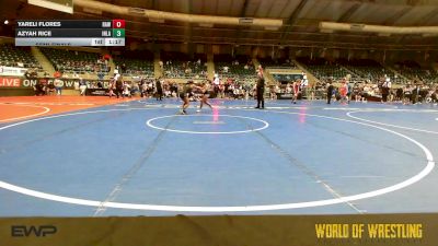 105 lbs Semifinal - Yareli Flores, Raw Wrestling Club vs Azyah Rice, Inland Elite Wrestling Club