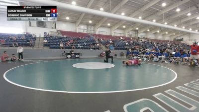 113 lbs Aukai Walsh, Hawaii vs Dominic Simpson, Tennessee