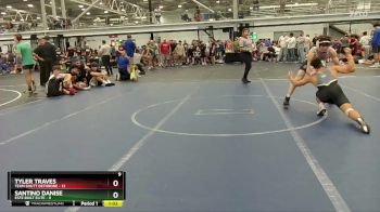 132 lbs Round 5 (8 Team) - Tyler Traves, Team Shutt Dethrone vs Santino Danise, Este Built Elite
