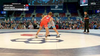 157 lbs Champ. Rd Of 32 - Kellen Long, MO vs Wyatt Medlin, IL