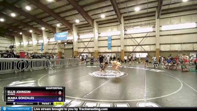 160 lbs Quarterfinal - Ellis Johnson, Alaska vs Ikaika Gonzales, Hawaii