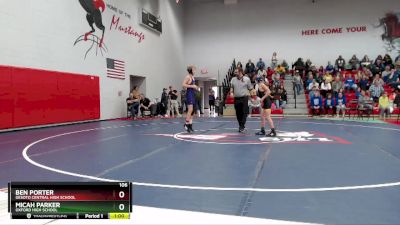 106 lbs Cons. Round 2 - Ben Porter, Desoto Central High School vs Micah Parker, Oxford High School