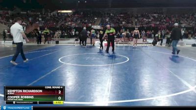 106 lbs Cons. Round 4 - Kempton Richardson, Burns vs Cooper Robbins, Mountain View