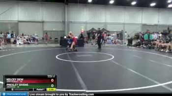 138 lbs Round 1 (8 Team) - Kelcey Dew, Ohio Scarlet vs Presley Givens, Arkansas