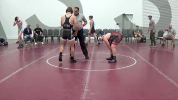 209 lbs Quarterfinals (8 Team) - Wyatt Harshbarger, Death Squad Wrest (IN) vs Cael Mielnik, M2 Blue (NJ)