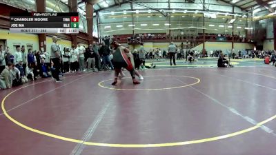 285 lbs Champ. Round 1 - Chandler Moore, Trotwood-Madison vs Joe Ma, Walsh Jesuit