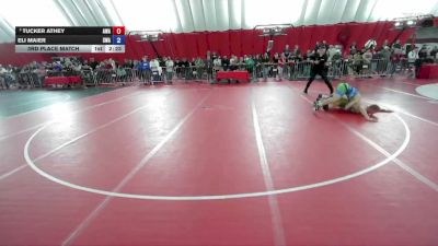 175 lbs 3rd Place Match - Tucker Athey, Askren Wrestling Academy vs Eli Maier, Sarbacker Wrestling Academy