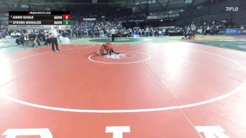 Boys 2A 190 lbs Champ. Round 2 - Steven Morales, Marysville Pilchuck vs Aiden Eagle, Marysville Pilchuck